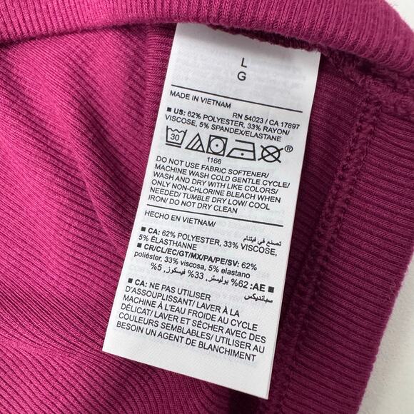 NWT Old Navy Long Sleeve Crop Top Cutout Yoga Sports Tee Workout Bolero Shrug L - Picture 5 of 6